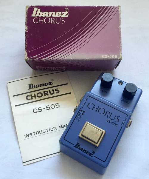 TONEHOME - the World of Vintage Guitar Effects Pedals - CS-505 Chorus